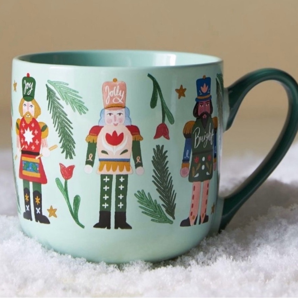 Anthropologie Nutcracker Mug NEW